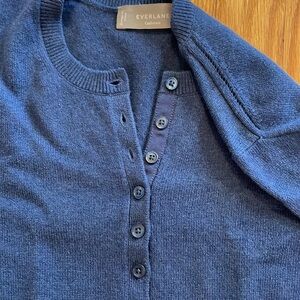 Everlane cashmere sweater blue size XXS